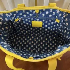 COACH✨希少トートバッグ イエロー キャンバス F34896のサムネイル