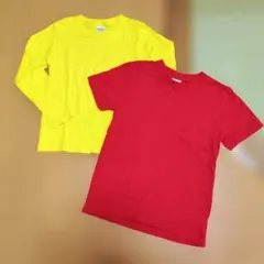 Printstar、UnitedAthle Tシャツセット 130黄 140赤のサムネイル