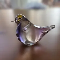 Multi Glass ガラス製 鳥 オブジェ
