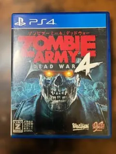 PS4ソフト Zombie Army 4 Dead War