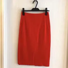 DOUBLE STANDARD CLOTHING タイトスカート 赤 36のサムネイル
