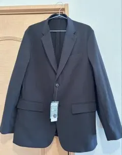 UNIQLO ユニクロ 感動ジャケット ウールライク 黒L