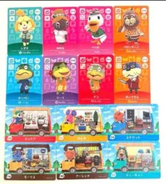 【匿名配送】 amiibo とび森 & SPカード 14枚セット