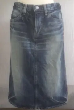 ドミンゴ　DMG デニム タイトスカート ひざ丈　Mサイズ