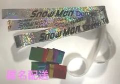 SnowMan ON 銀テープ フル 1本 音符 落下物