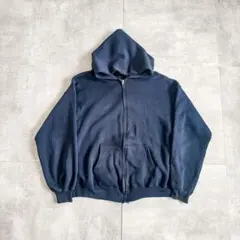 80s Herman's USA製 ジップアップ フルジップ スウェットパーカー