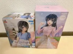 青春ブタ野郎 プライズフィギュア　2種セット