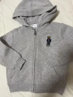 Ralph Lauren ラルフローレン　グレー フード付きパーカー 24M