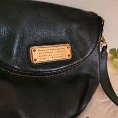 MARC BY MARC JACOBS ショルダーバッグ ブラック　レザー