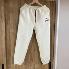 NEW ERA ジョガーパンツ クリーム色