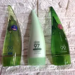【3種3本】ホリカホリカ　アロエ　スージングジェル・ローション
