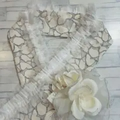 F-29フリルレース伊達襟 重ね襟 飾り襟❀着物 振袖 袴 成人式 卒業式❀