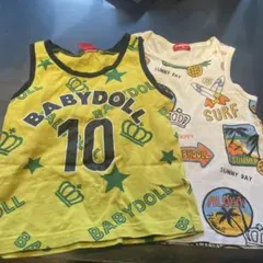 BABYDOLL タンクトップ 100cm 110cm 2枚セット