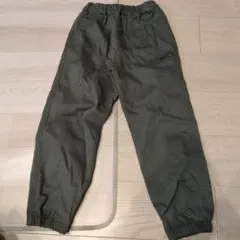 オリーブグリーン カジュアルパンツ ウエストゴム