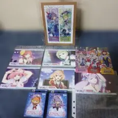マクロスΔ (額装)マクフェス クリアしおり５種＆ポストC5種＆ストラップ２種①のサムネイル