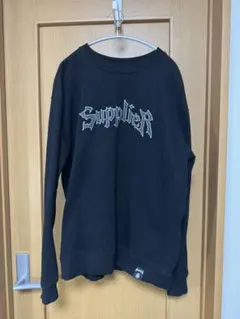 Supplier ブラック トレーナー XL