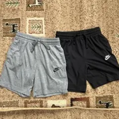 ナイキ黒グレーMセット