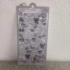 クーリア　ボンボンドロップシール　しろくろボンボン