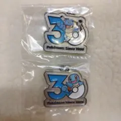 ポケモン　30周年　メタルチャームマスコット　ゼニガメ　カメックス　②