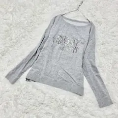 カットソー長袖レディースロゴ入り