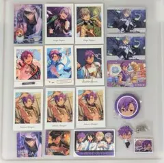 あんスタ UNDEAD 大神晃牙 乙狩アドニス ぱしゃっつ 缶バッジ 日記