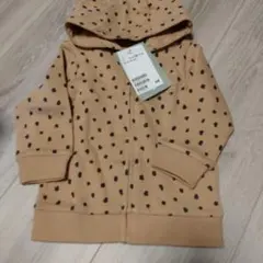 【新品】H＆M　ベビーパーカー　70cm　チーター柄　ヒョウ柄