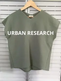 URBAN RESEARCH　アーバンリサーチ　半袖　フレンチスリーブ　グリーンのサムネイル
