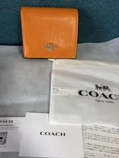 新品！】COACHコーチ☆オレンジコインケース☆orange coincase - メルカリ