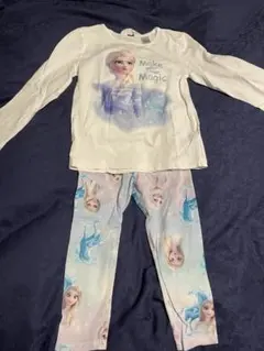 アナと雪の女王　ロンT 2枚&レギンス　セットアップ