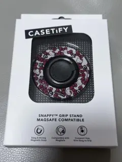CASETiFY 村上隆 グリップスタンド スマホスタンド ピンク - メルカリ