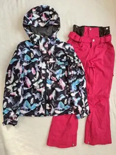 美品　ボンファイア　BB　レディース　スノーウェア　上下セット