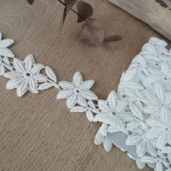 ケミカルレース ／ 3メートル ／ オフホワイト／ 手芸レース ／ レース