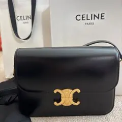 CELINE セリーヌ　トリオンフ　ショルダーバッグ レザー