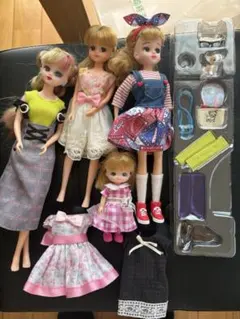 リカちゃん人形セットと衣装・靴・小物