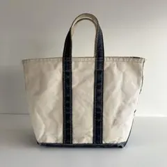 【80s】LL Bean トート バッグ ビンテージ / ギザタグ 2色タグ