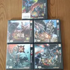 モンスターハンター4G/4/XX/3Gセット