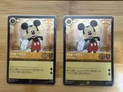 ロルカナ lorcana ミッキーマウス プロモ 25/P1・JA-1 2枚 - メルカリ
