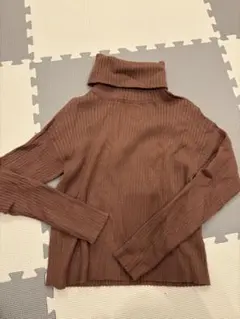 タートルネックセーター ニット Mサイズ ブラウン　GRL