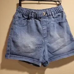 デニムブルー ハーフパンツ 145cm~155cm