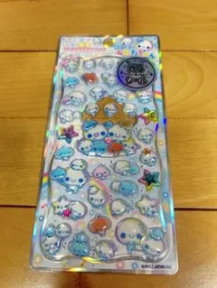 あわわちゃん 光るジュエルプチドロップシール プチドロ ぷくぷく