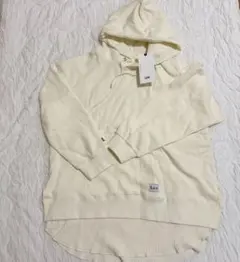 新品 Lee LAYERD HOODIE パーカー アイボリー FREEのサムネイル