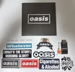 オアシス コンプリート ステッカーB oasis 30周年 ステッカー　未開封 オアシス コンプリート ステッカーB oasis 30周年 ステッカー 未開封