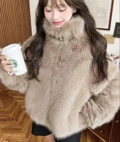 2WAYアレンジカラーファーブルゾン