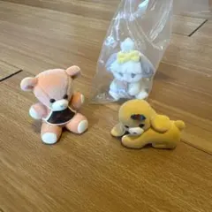 フロッキー　ガチャ　3体セット　吉徳　mikko