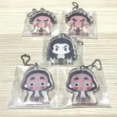 鬼滅の刃 一番くじ H賞 ちょこのっこアクリッツキーホルダー 5個セット