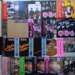 ⭐️美品❗️矢沢永吉＆キャロルLP 10枚❗️ レアなベスト盤やキャロルのレア盤有り❗️ 矢沢永吉、キャロルLP10枚セット