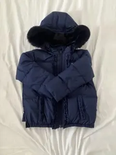 mezzo piano ネイビー ダウンコート