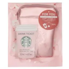 SAKURA2026 桜 スターバックスミニポーチギフトピンク