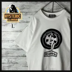 2831MU【ホワイト】ヒステリックグラマー☆ヒスガール ビッグロゴＴシャツ