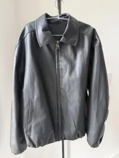 ZARA フェイクレザーボンバージャケット